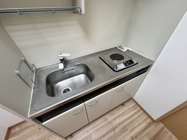 ベルリードミキのキッチン|1口コンロ付き