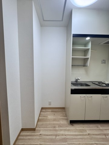 ベルリードミキのその他|キッチンの横に冷蔵庫も置けます。