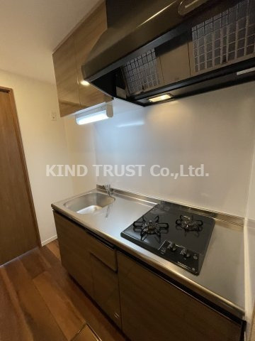 NORTH VILLAGE 伍番館のキッチン|お料理しやすいキッチンです