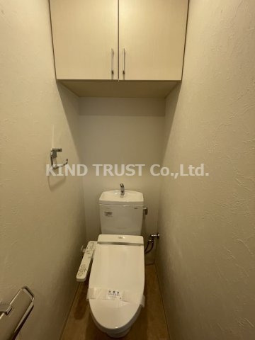 NORTH VILLAGE 伍番館のトイレ|コンパクトで使いやすいトイレです