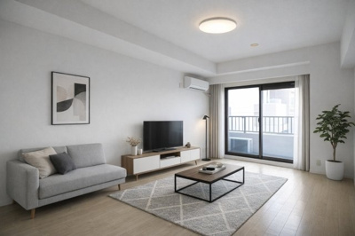 【洋室】 | ゾンネンハイム元住吉 | ※家具・小物はイメージです