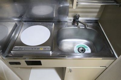 【キッチン】 | ゾンネンハイム元住吉 | 1口IHコンロ