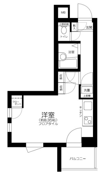 【間取り】 | パレ・ホームズ練馬