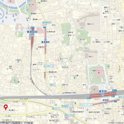 【地図】 | パレ・ホームズ練馬