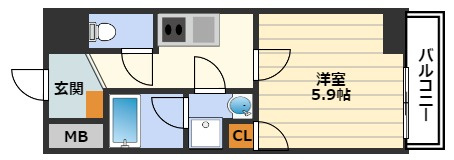 Primavera Minamimorimachiの間取り|間取り