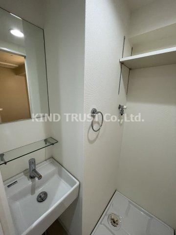 Primavera Minamimorimachiの洗面所|脱衣スペースもあります