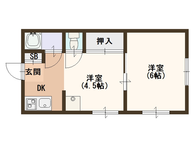 【間取り】 | クラウンマンション