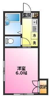 エタージュ元住吉の間取り|ブレーメン商店街至近で生活便利♪