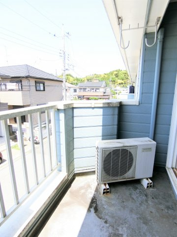 田間パークハイツⅡのバルコニー