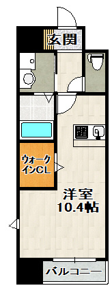 ONLYONE川西の間取り
