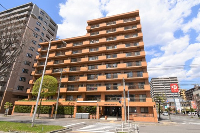 【外観】 | ダイアパレス北３条 | 鉄骨鉄器コンクリート造１０階建のマンションです。