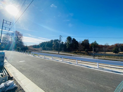 【前面道路含む現地写真】 | 東村山市多摩湖町18-1期