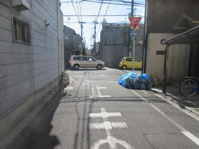 ガーディアン青山の地図|前面道路