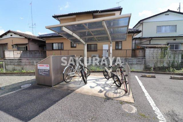 カリンビュー足利のその他共用部分|駐輪場
