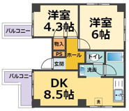 メゾンリバーサイドの画像