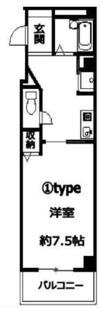 アトール西中島の間取り