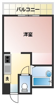 アモント中村の間取り