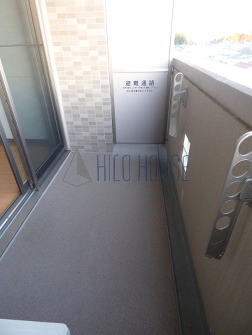 ルネスプレミールのバルコニー