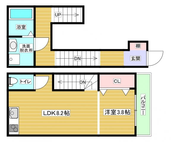 【間取り】 | フォルモント福島
