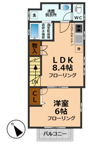 【間取り】 | パイン　フォレスト
