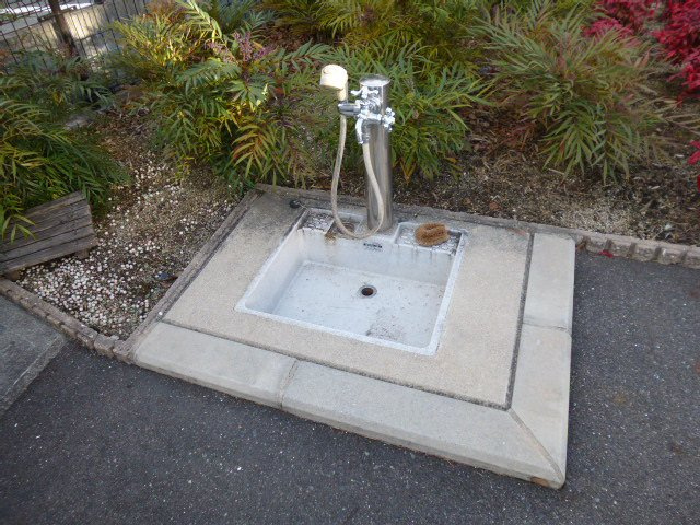 都窪郡早島町早島のアパートのその他共用部分|ペット足洗い場