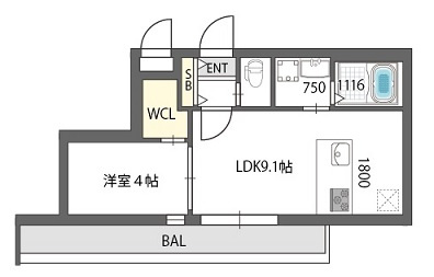 【間取り】 | GrandPaseo north