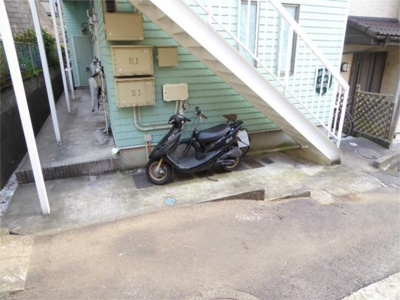 【その他共用部分】 | ハーミットクラブハウス六角橋ＩＩ | 駐輪場（バイクも置けます）