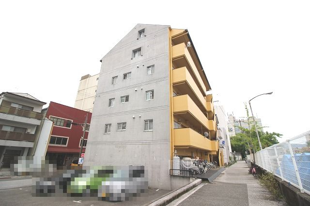 新堀ハイツ3の外観|外はこのようになっています