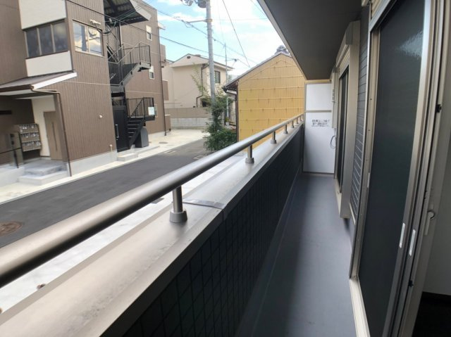 グロースコート弥刀のバルコニー