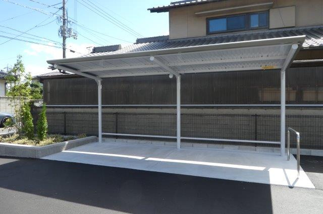 パーク・ヴィラ酒津のその他共用部分|自転車置き場