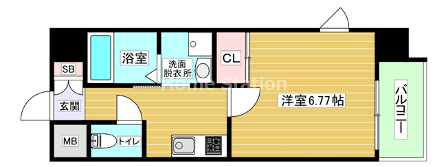 【間取り】 | W.O.B.西九条