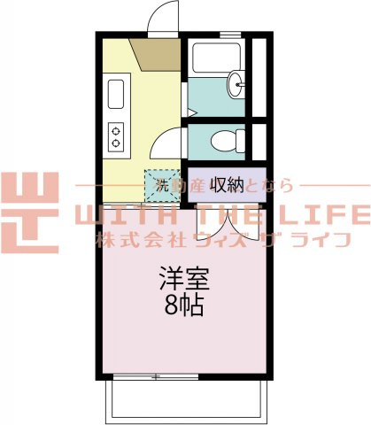ウッディーハイツ【キャッシュバック対象物件】の間取り