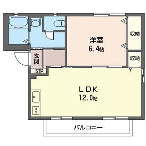 ソレイユ草紙山の間取り