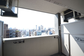 【バルコニー】 | エスリード松屋町SOUTH | お洗濯にも便利なバルコニー付き