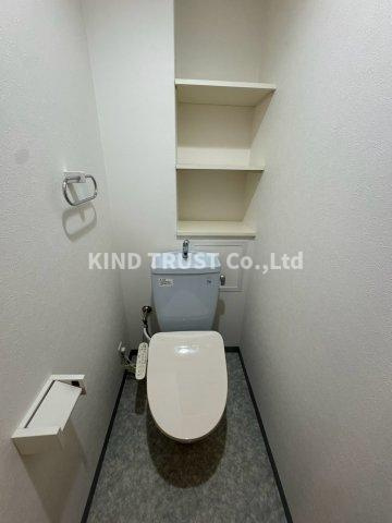 ブラーヴォ扇町のトイレ|トイレもきれいです
