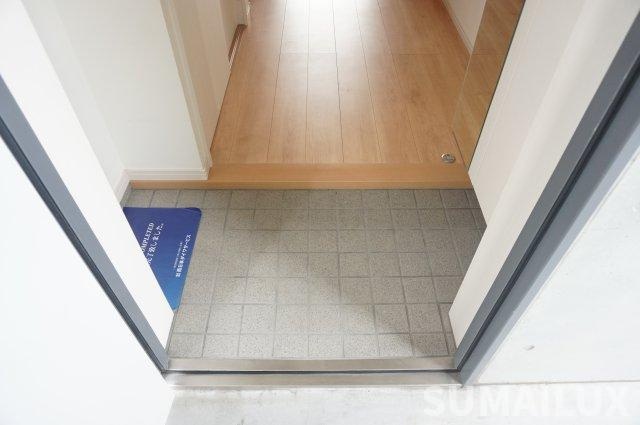 熊本市東区保田窪５丁目の賃貸マンションの玄関
