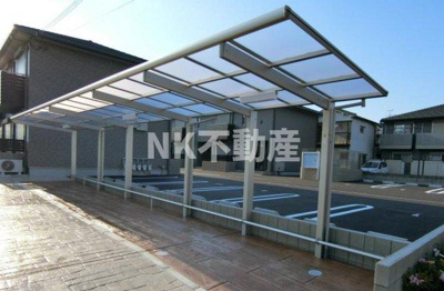 【その他共用部分】 | プレセアコート花園（河内花園賃貸） | 駐輪場です