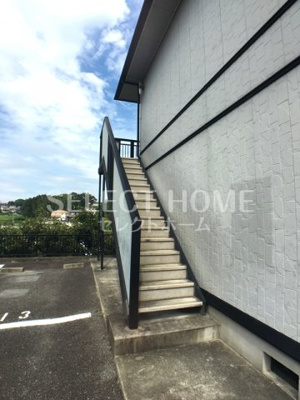 【エントランス】 | ドミール岩脇Ｃ | 落ち着いたエントランスです