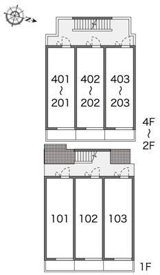 【区画図】 | レオパレスコンフォートL