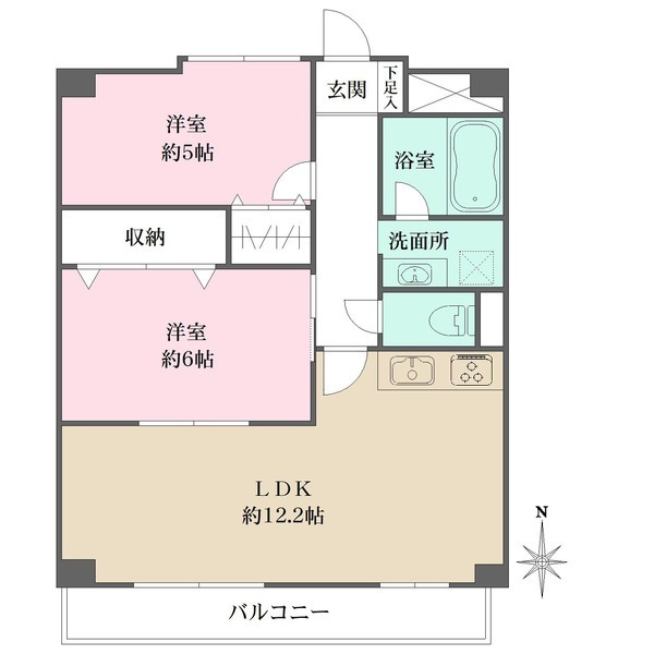 東灘プレイスの間取り