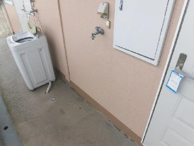 サンシティM（サンシティエム）の設備|洗濯機は玄関前に設置可