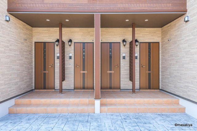 エルンテ東沖のエントランス