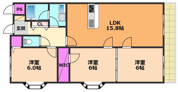 【間取り】 | アルフォルスエム