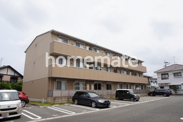 熊本市東区保田窪３丁目のアパートの外観