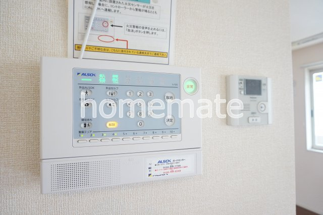 熊本市東区保田窪３丁目のアパートのセキュリティ