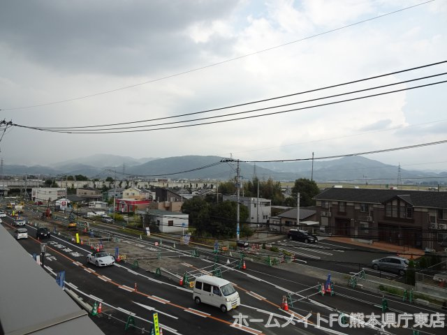 上益城郡益城町大字広崎のアパートの展望