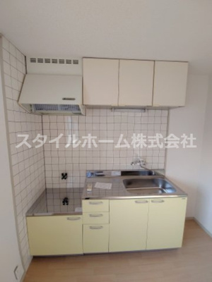 【キッチン】 | エスポワールフジD | きれいなキッチンです