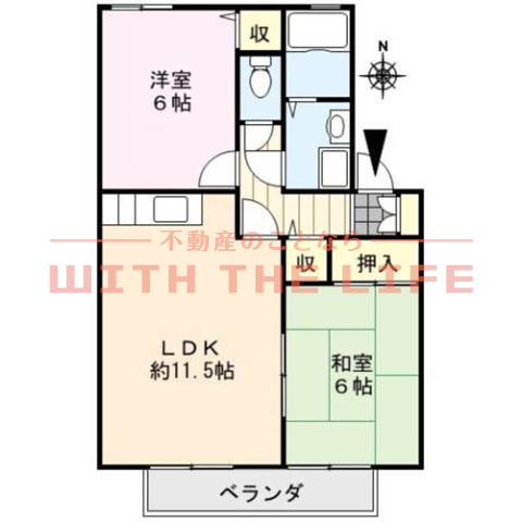 セジュールメゾン【キャッシュバック対象物件】の間取り