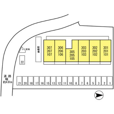 【区画図】 | サウスメゾンエーデルワイス