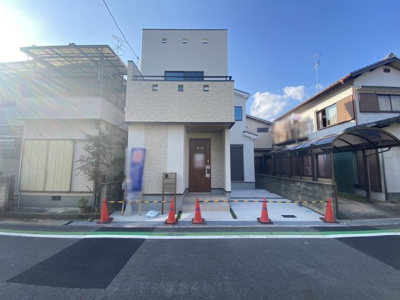 【外観】 | 城陽市枇杷庄鹿背田　新築戸建